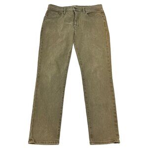 Mutual Weave Men’s The Taper Jeans Greenish Size 36x32 Five Pocket